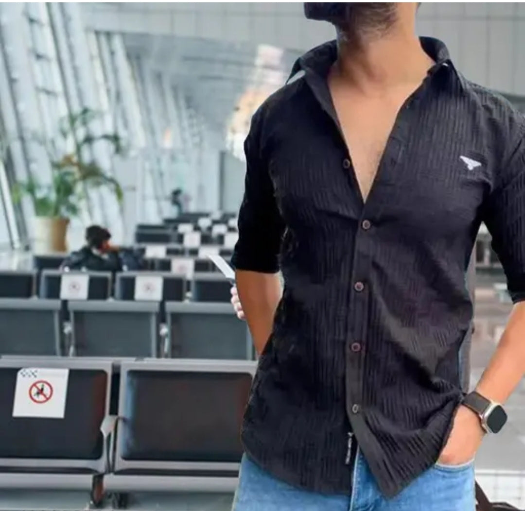 Men Regular Fit Casual Shirt