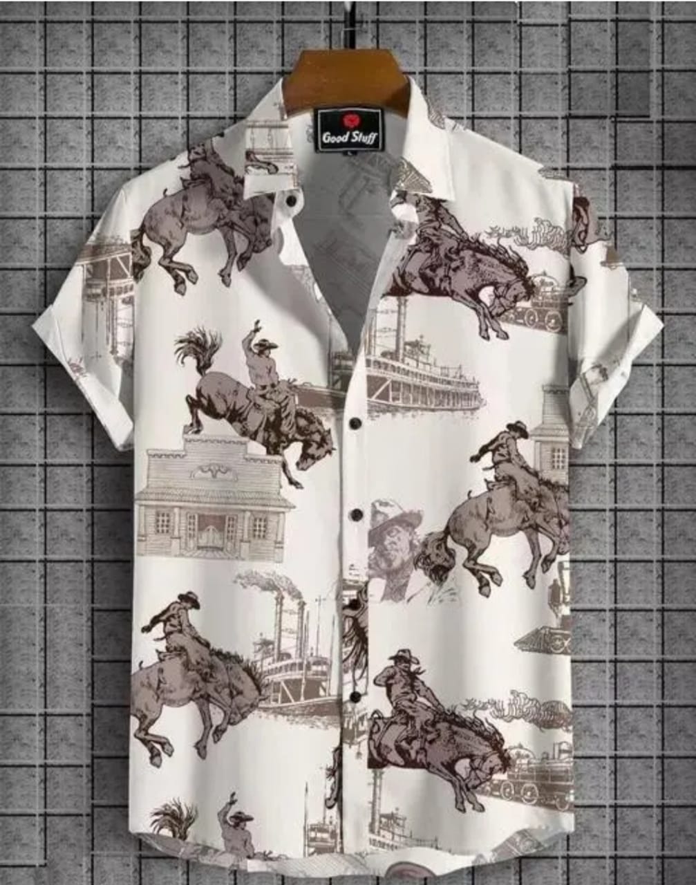 Men  funky printed  shirts